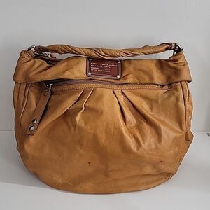 Vintage Marc Jacobs Tan Hobo Shoulder Handle Bag